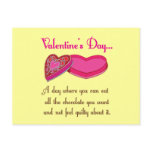 All The Chocolates Funny Valetine Quote