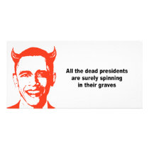 All the dead presidents are spinning in their grav photo cards