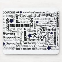 All the Good Things About You Mousepads