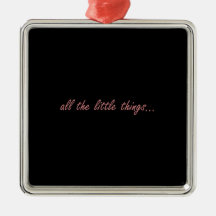 All the Little Things Christmas Tree Ornaments