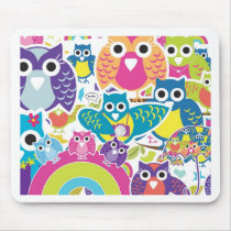 all the owls mousepads