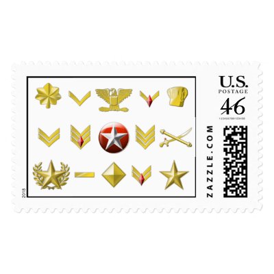 All the Ranks Postage by conquerclub
