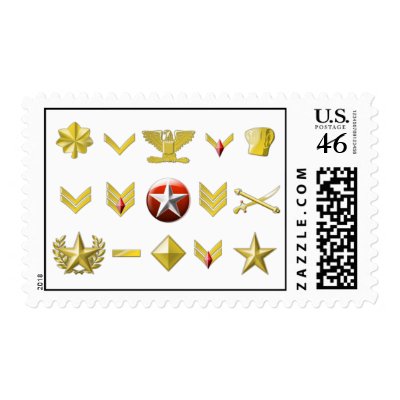All the Ranks Postage by conquerclub