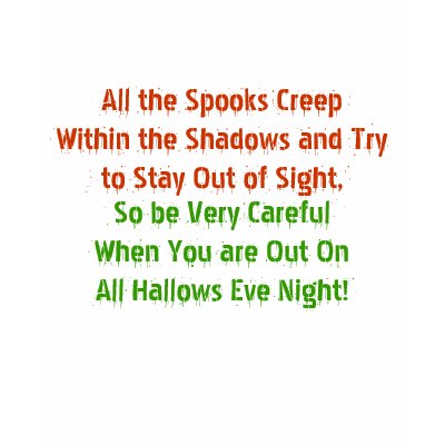 All the Spooks CreepWithin the Shadows and Tryt... T Shirt by pammys