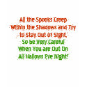 All the Spooks CreepWithin the Shadows and Tryt... t-shirts by pammys All the Spooks CreepWithin the Shadows and Tryt... t-shirts