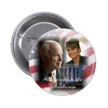 All the Way to the Whitehouse - McCain Palin 08 Button