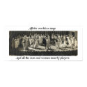 All The World's A Stage posters by WildButterflyDesigns All The World's A Stage posters