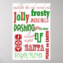all things christmas posters