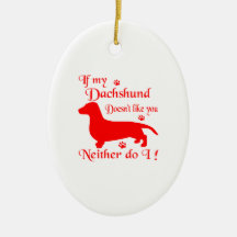ALL THINGS DACHSHUND CHRISTMAS ORNAMENTS