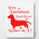 ALL THINGS DACHSHUND PHOTO PLAQUE