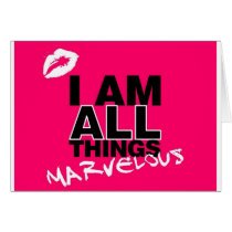 All Things Pink cards