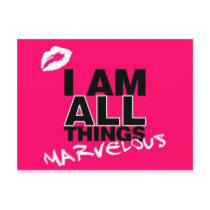 All Things Pink postcards