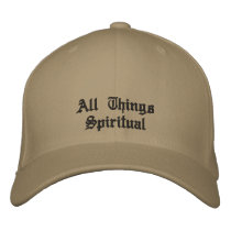All Things Spiritual embroidered hats