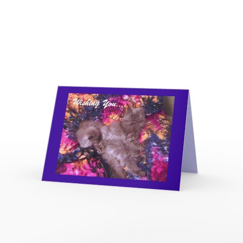 All Things warm and Fuzzy Christmas Card card
