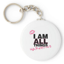 All Things White keychains