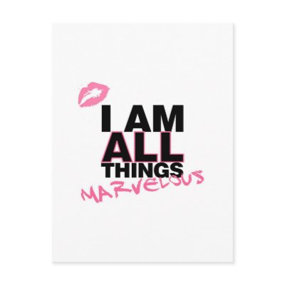 All Things White Postcards by marvelynsbrown