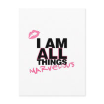 All Things White postcards