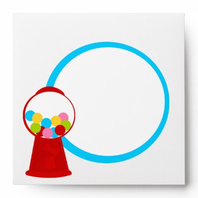 All Those Gumballs! Envelopes by candystore