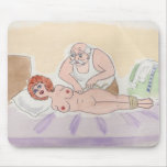 All Tied Up Adult Cartoon Mousepad