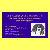 All True Artists business cards