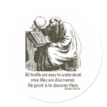 All Truths Round Stickers