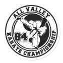 All Valley Karate Championship stickers