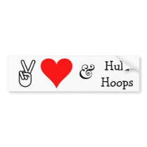 All we need is... bumper sticker