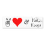 All we need is... bumper sticker