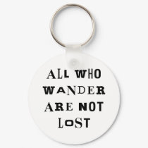 All Who Wander keychains by LabelMeHappy All Who Wander keychains