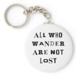 All Who Wander Keychain