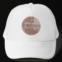 All Women Rule Cap hats by MarciaCox All Women Rule Cap hats
