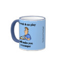 All Work mugs by CrazyCups All Work mugs