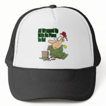 all wrapped up no place to go trucker hats