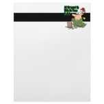 all wrapped up no place to go custom letterhead