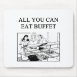 all you can eat buffet mouse pad