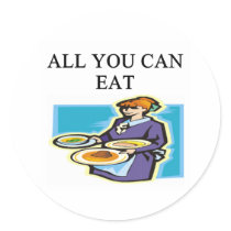all you can eat stickers