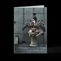 All You Get Gothic Art Greeting Card