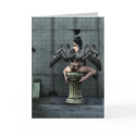All You Get Gothic Art Greeting Card by darkdreams All You Get Gothic Art Greeting Card