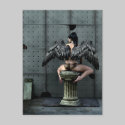 All You Get Gothic Art Postcard