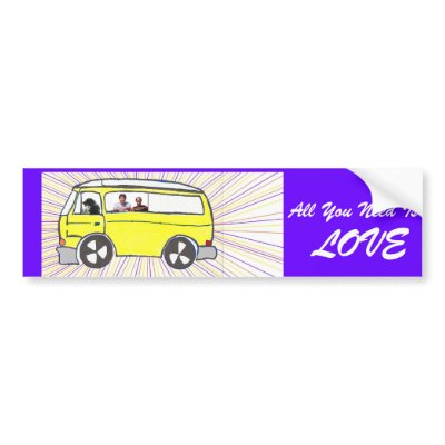All You Need Is LOVE Bumper Stickers by jordanrm0