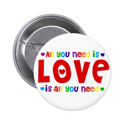 All you Need is Love Button