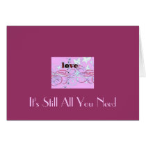 All You Need Is Love, cards