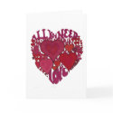 All You Need Is Love Heart cards