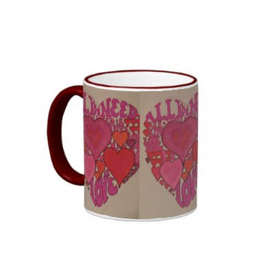 All You Need Is Love Heart Mug