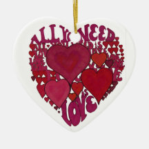 All You Need is Love Ornament