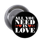 All You Need is Love Pins