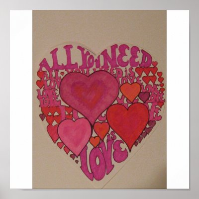 All you need is love! poster