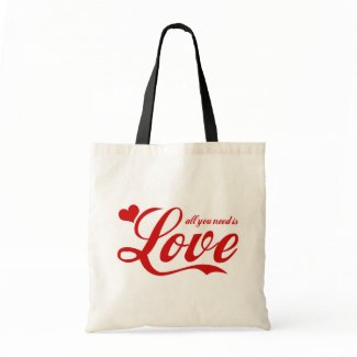All you Need is Love Retro bag