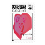 All you need is love Stamp