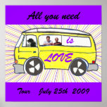 All you need is Love Tour Print